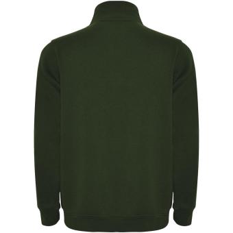 Aneto Pullover mit Viertelreißverschluss, dunkelgrün Dunkelgrün | L