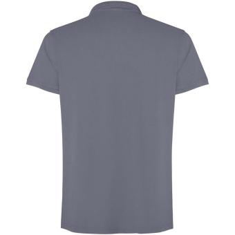Cobain short sleeve unisex polo, dark grey Dark grey | XS