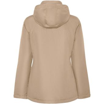 America women's padded parka jacket, dark sand Dark sand | L