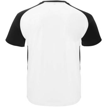 Bugatti T-Shirt Unisex aus recyceltem Material, weiß/schwarz Weiß/schwarz | 2XL