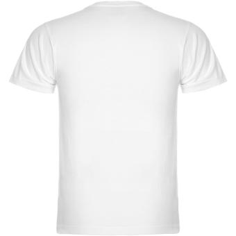Samoyedo T-Shirt mit V-Ausschnitt für Herren, weiß Weiß | L