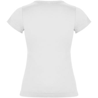 Jamaica short sleeve women's t-shirt, white White | L