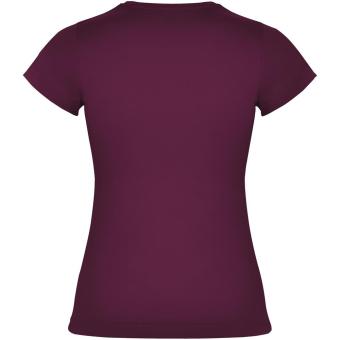 Jamaica short sleeve women's t-shirt, burgundy Burgundy | L