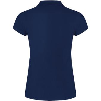 Star short sleeve women's polo, navy Navy | L