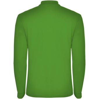 Estrella 220 g/m² long sleeve men's polo, apple green Apple green | L