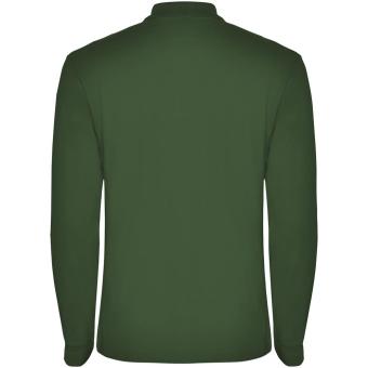 Estrella long sleeve men's polo, dark green Dark green | L