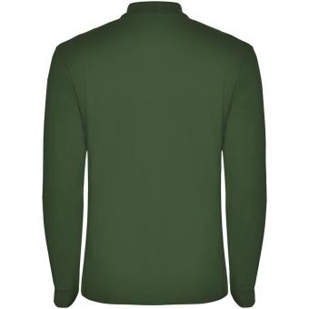 Estrella long sleeve men's polo, dark green Dark green | L