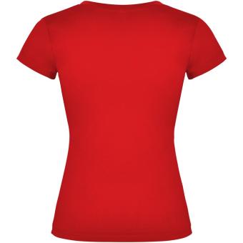 Victoria T-Shirt mit V-Ausschnitt für Damen, rot Rot | M