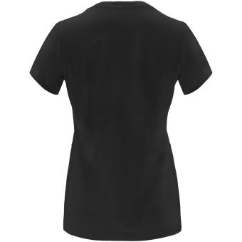 Capri short sleeve women's t-shirt, black Black | L