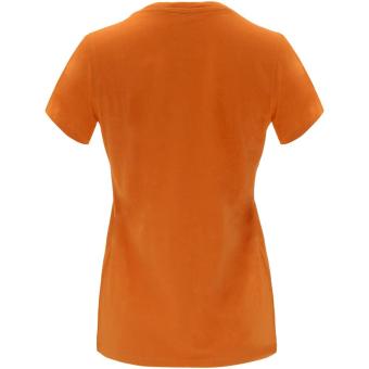 Capri short sleeve women's t-shirt, orange Orange | L