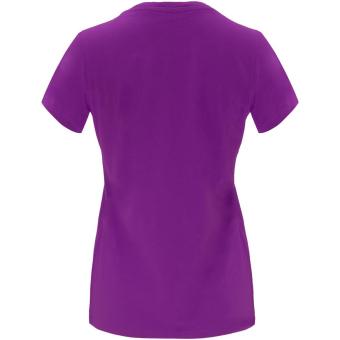 Capri T-Shirt für Damen, lila Lila | L