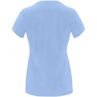 Capri T-Shirt für Damen, himmelblau Himmelblau | L