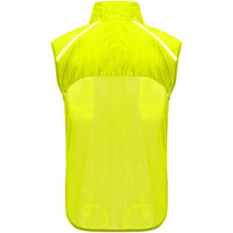 Jannu leichte Laufweste Unisex, Fluo-Gelb/Schwarz Fluo-Gelb/Schwarz | XS