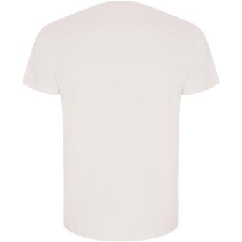 Golden short sleeve men's t-shirt, vintage white Vintage white | L