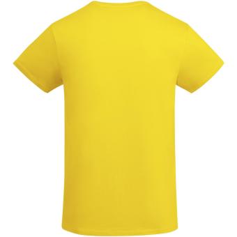 Breda short sleeve men's t-shirt, yellow Yellow | L