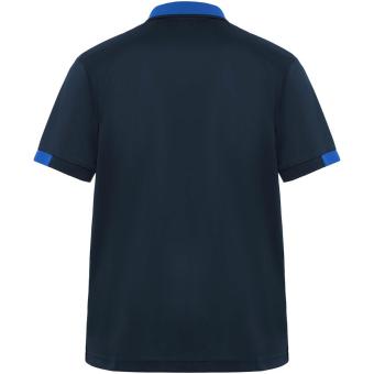 Samurai 160 g/m2 unisex antibacterial short sleeve polo, royal/blue Royal/blue | L