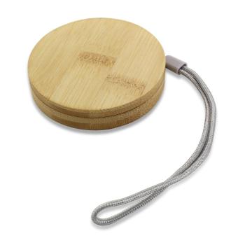 Bamboo Charging Cable 6-in-1 Round 