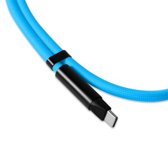 Ladekabel mit Handyhalter-Lanyard Blau | TYP C / TYP C
