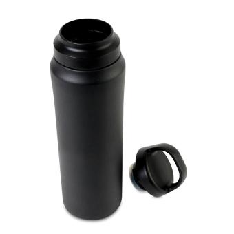 Aviana™ Rowan RCS recycelte Wasserflasche 470ml Schwarz