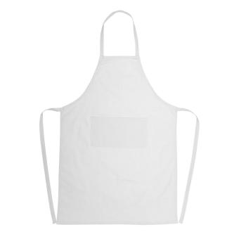 XD Collection Impact AWARE™ Recycled cotton apron 180gr White