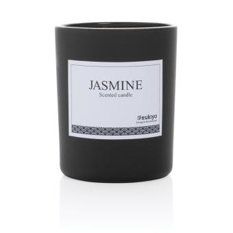 Ukiyo small scented candle in glass Black