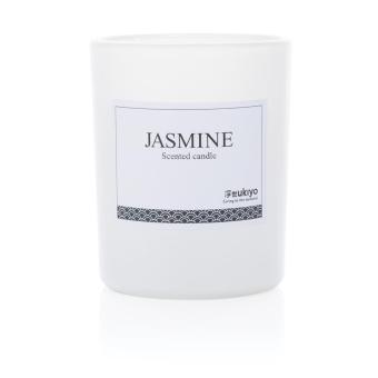 Ukiyo small scented candle in glass White