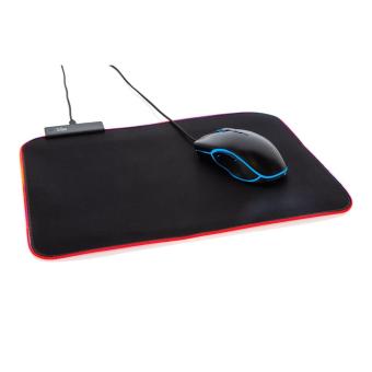 Gaming Hero RGB gaming mousepad Black