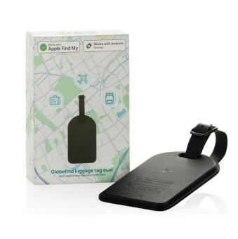 XD Collection Globefind Dual RCS Gepäckanhänger mit weltweiter Ortung Schwarz