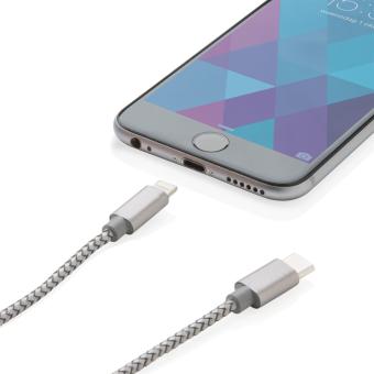 XD Collection 3-in-1 braided cable Convoy grey
