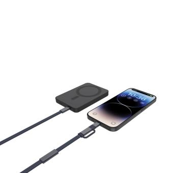 XD Xclusive Arc RCS 60W 120 cm 2-in-1 fast charging cable Aztec blue