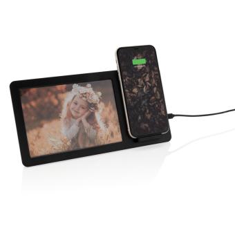 XD Collection 5W Wireless charger and photo frame Black