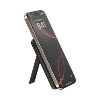 Urban Vitamin Redwood 5-in-1 5.000mAh 20W PD magn. Powerbank Schwarz