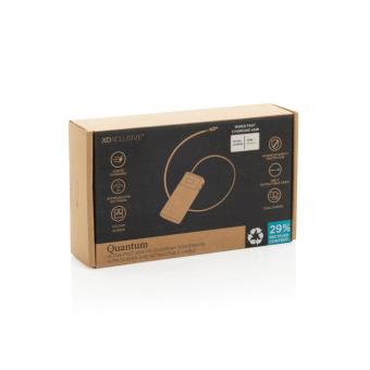 XD Xclusive Quantum RCS ultra-fast PD45W 10.000mAh powerbank with screen Gray/black