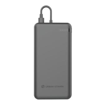 Urban Vitamin Menlo Park RCS rPlastik 20000 20W PD Powerbank Schwarz