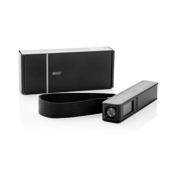 Swiss Peak 5-in-1-Kofferwaage mit Powerbank und Taschenlampe Schwarz