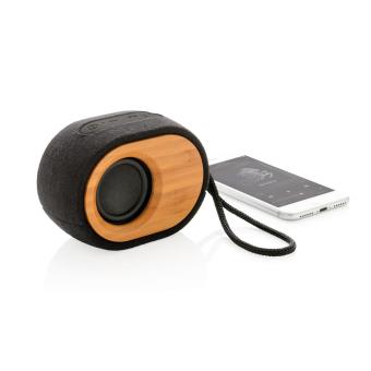 XD Xclusive Bamboo X Lautsprecher Schwarz/braun