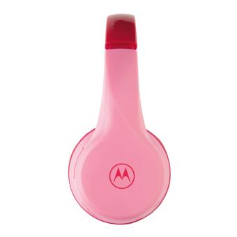 Motorola JR 300 kids wireless safety headphone Rosa