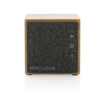 XD Xclusive Wynn 5W bamboo wireless speaker Brown