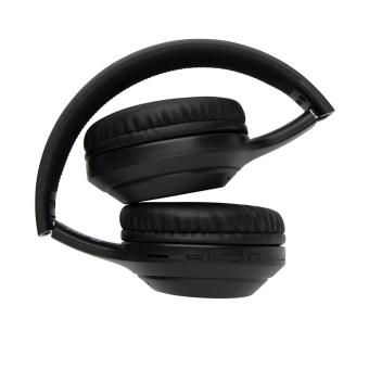 XD Collection RCS standard recycled plastic headphone Black