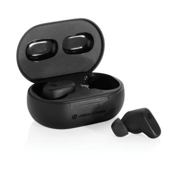 Urban Vitamin Gilroy hybrid ANC and ENC earbuds Black