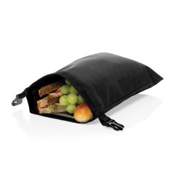 XD Collection Snackstrap AWARE™ RPET foldable lunchbag 30x20CM Black