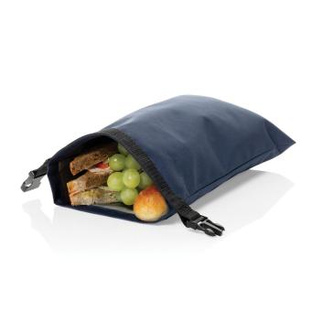XD Collection Snackstrap faltbarer Lunchbag aus AWARE™ rPET 30 x 20cm Navy