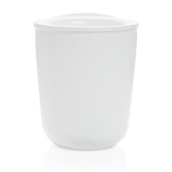 XD Collection Antimikrobieller Kaffeebecher im klassischen Design Weiß