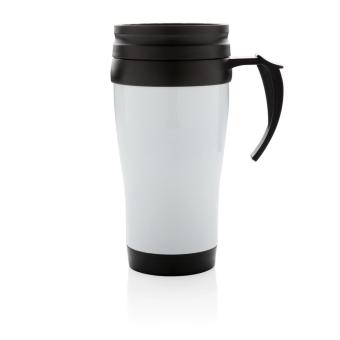 XD Collection Stainless steel mug White