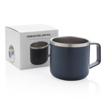 XD Collection Stainless steel camp mug Aztec blue