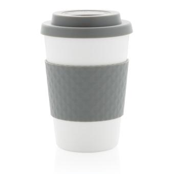 XD Collection Wiederverwendbarer Kaffeebecher 270ml Grau