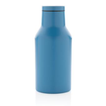 XD Collection RCS recycelte Stainless Steel Kompakt-Flasche Blau