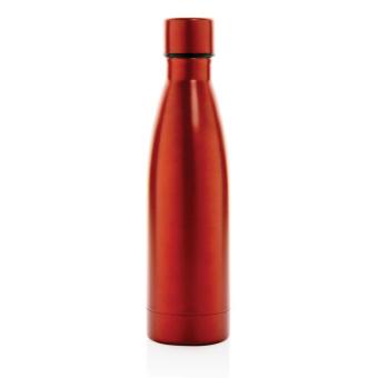 XD Collection RCS recycelte Stainless Steel Solid Vakuum-Flasche Rot