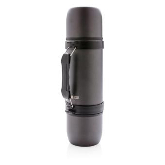 Swiss Peak Vacuum flask with 2 cups Convoy grey