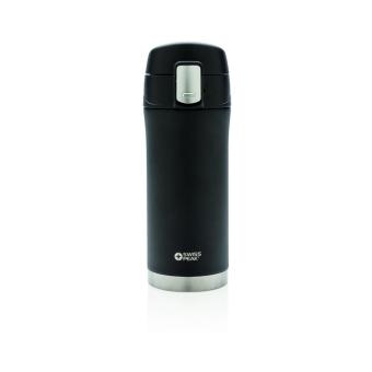 Swiss Peak Elite copper vacuum mug Black